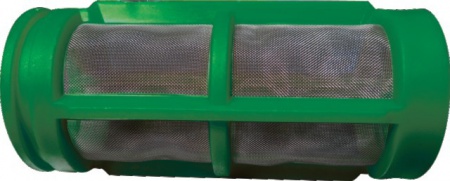 Filtre pulvérisateur vert inox  88x38 mm 100 mesh