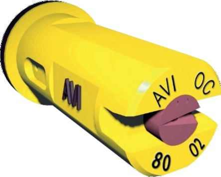 Buse Albuz AVI OC 80° 02 jaune blister de 2