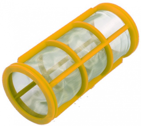 Filtre pulvérisateur jaune inox 109x79 mm 80 mesh