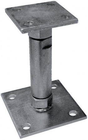 Ancre de poteau réglable en hauteur 150 à 190 mm