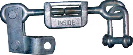 Stabilisateur à chaîne 16 mm 13/4-10 UNC plaque / manille