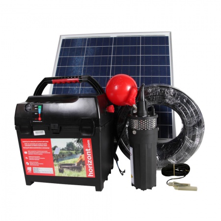 Kit pompe de prairie avec panneau solaire 60 W sans batterie