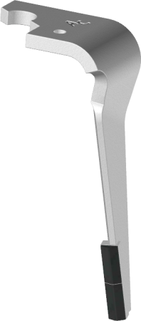 Dent de herse rotative au carbure droite type Maschio toro 36100252