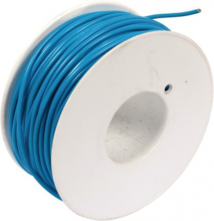 Fil monoconducteur bleu 2mm² rouleau de 50m