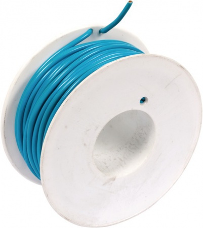 Fil monoconducteur bleu 3mm² rouleau de 25m