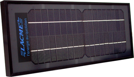 Panneau solaire Lacmé 7,2w+ support escamotable