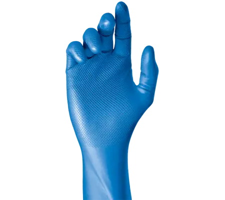 Gants grippaz nitr.20 l.30 bleu m [x50] (590bl)