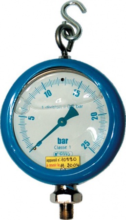 Manomètre spécial contrôle pulvérisateur 0/25 bar 110 mm m1/4  gaz