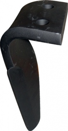 Dent de herse gauche 110x18 mm longueur 310 mm t16 alp8 adaptable Alpego