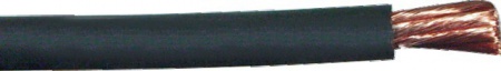 Cable batterie soudure 25mm2 noir rouleau de 5m