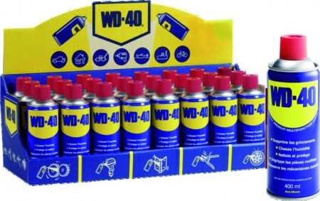 Degrippant multifonction pack de 24 aerosols 400 ml wd 40