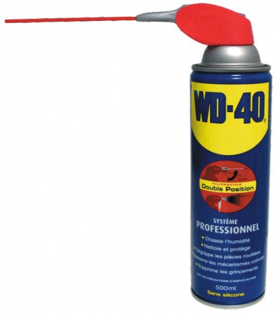 Degrippant multifonction systeme pro aerosols 500 ml wd 40