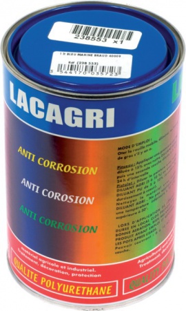 Peinture anti-corrosion bleu marine braud pot de 1l