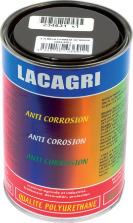 Peinture anti corrosion brun châssis Massey Fergusson pot 1L