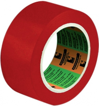 Adhesif signalisation rouge 50x33m ep 0,16 mm barnier 2721