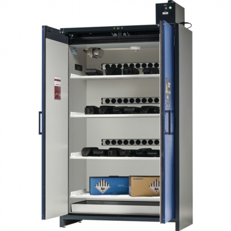 Armoire d\'entreposage battery store pro ion-classic-90 modele io90 k3 120 cm 4 etageres