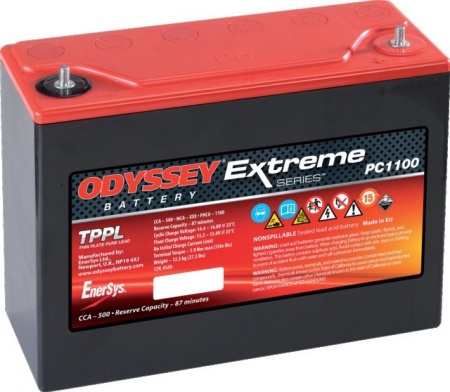 Batterie 12v-45ah-500cca (- +) pc1100 odyssey