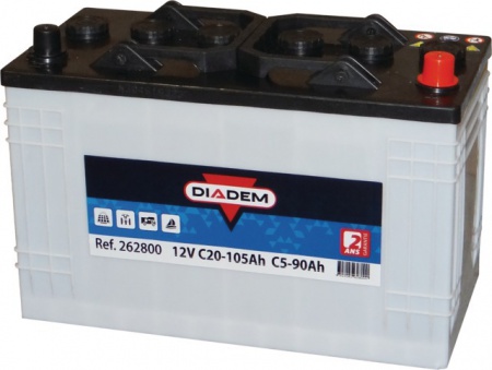 Batterie Diadem 12v-105ah décharge lente