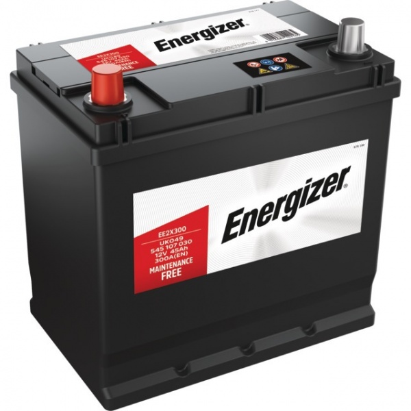 Batterie ep60l2 12v 60ah 540a en + a droite Energizer plus