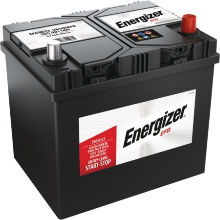 Batterie ee65d23 12v 65ah 650a en + a droite efb Energizer
