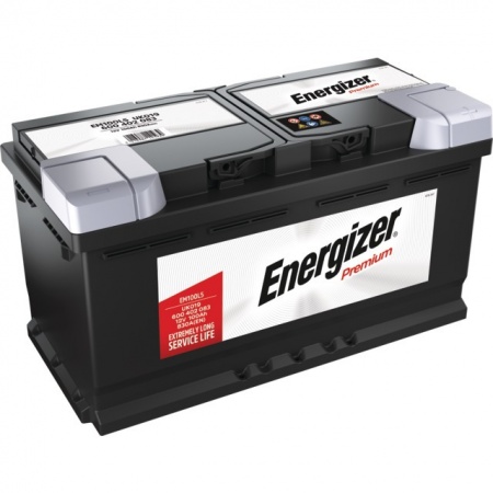 Batterie em100l5 12v 100ah 830a en + a droite Energizer premium
