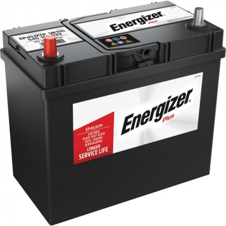Batterie ep45jxtp12v 45ah 330a en + a gauche Energizer plus