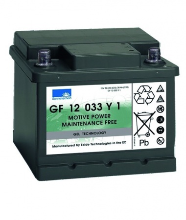 Batterie gel gf12033y1 12v 38ah