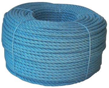 Bobine de 10 mètres corde en polypropylène bleu 12 mm