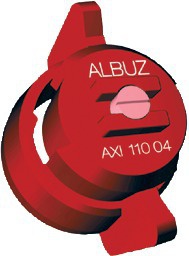 Buse céramique ALBUZ FAST CAP AXI 110 04 ROUGE