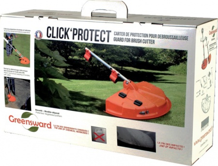 Carter / déflecteur de protection pour débroussailleuse Click Protect