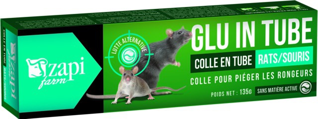 Super Colle ORIGINALS. Glu Anti-rongeurs En Tube Pour Rat, Souris. Piège à  Souris Et Rats