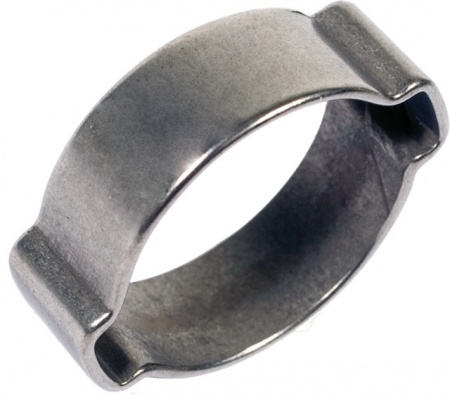 Colliers de serrage à oreille acier diamètre 13 à 15 mm (boite de 10)