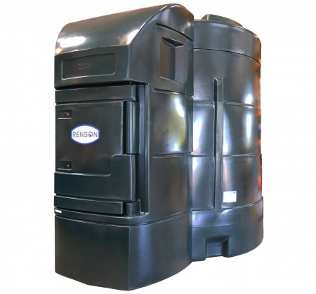 Cuve stockage fuel pemd 9000l armoire integree 110l/m