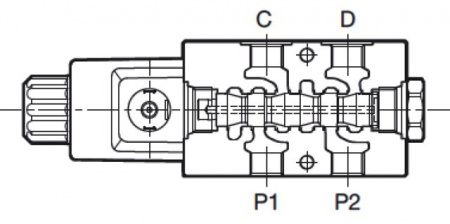 Deviateur electrique dce50/g038/ta6