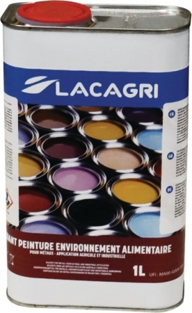 Diluant peinture contact alimentaire bidon 1l lacagri