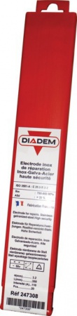 Électrodes inox Diadem d=3.2mm lg=350mm (boite de 20)