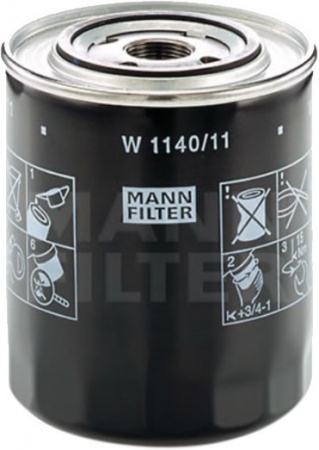 Filtre à huile pl 108x71x135mm w1140/11 Mann