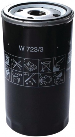 Filtre à huile pl 76x71x142mm w723/3 Mann