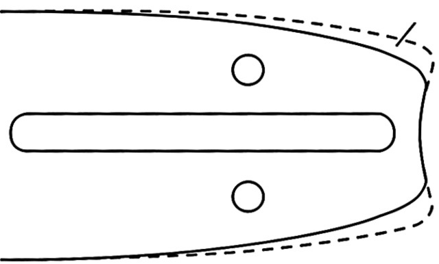 Guide de tronçonneuse 40 cm / .325/ 1,5 mm / 66 entraineurs
