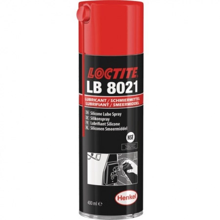 Lubrifiant silicone lb 8021 aerosol 400 ml loctite
