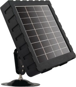 Panneau solaire avec batterie integree pour piege photo num\'axes