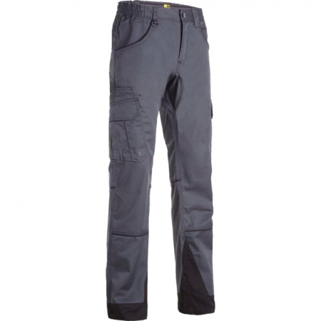 Pantalon de travail taille 38 multipoches gris