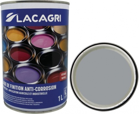 Peinture de finition galvanise anti-corrosion pot 1l lacagri