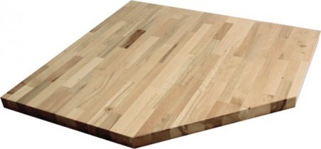 Plateau bois pour module d\'angle pour meuble d\'atelier 700x700x40 mm Ks Tools