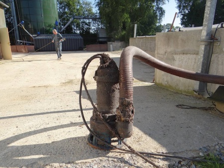 Pompe relevage en fonte avec turbine vortex 54 m3/h renson