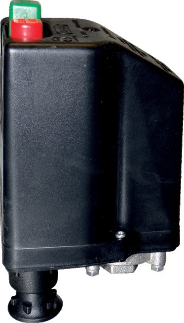 Pressostat 380v-12 bars avec protection magnéto-thermique